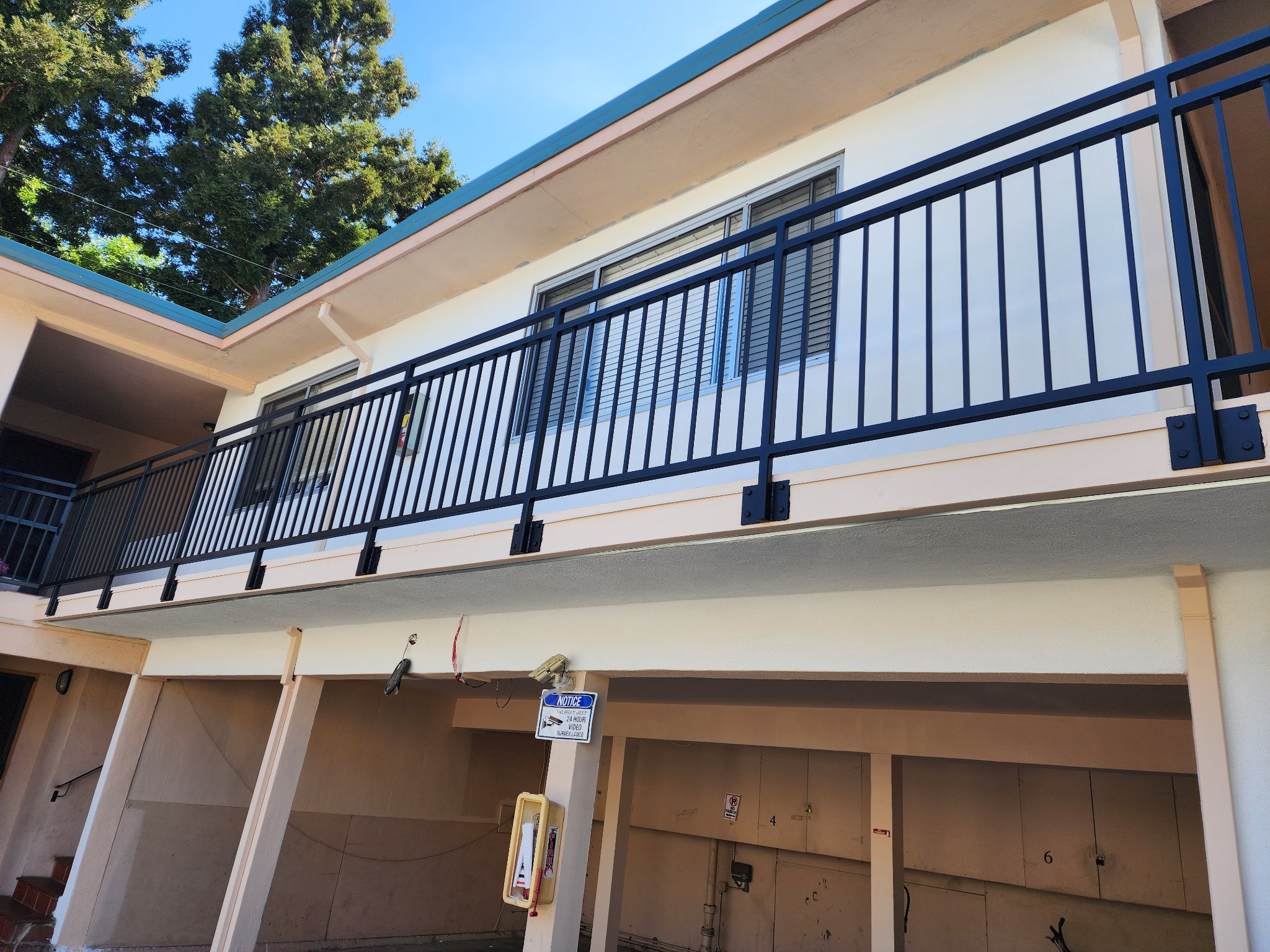 Structural balcony and railing improvement